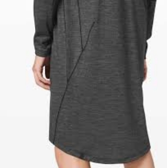 LululemonLab Vindur Dress Wool in Heathered Black size XL NWT - Picture 5 of 9